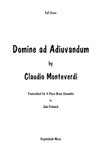 DOMINE AD ADIUVANDUM (score & parts)