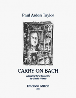 CARRY ON BACH! (score & parts)