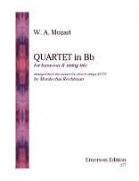 QUARTET in Bb major (score & parts)