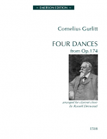 FOUR DANCES from Op.174 (score & parts)
