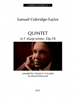 QUINTET in F sharp minor Op.10