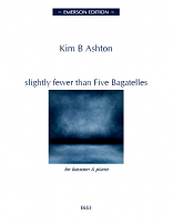 slightly fewer than FIVE BAGATELLES