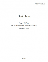 FANTASY on a Theme of Richard Edwards - Cello