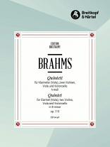 CLARINET QUINTET Op.115 (set of parts)