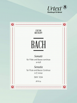 SONATA in e minor BWV 1034