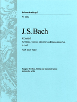 CONCERTO in D minor BWV1060