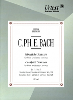 COMPLETE SONATAS Vol. 1: Sonatas in G major Wq 123 and in E minor Wq 124