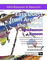 EASY DUETS FROM AROUND THE WORLD for Mini-Bassoon and Bassoon