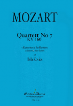 QUARTET No.7 KV160 (score & parts)