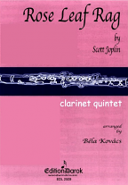 ROSE LEAF RAG (score & parts)