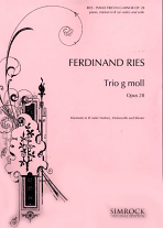 TRIO in G minor Op.28