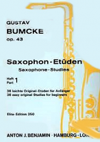 SAXOPHONE STUDIES Op.43 Part 1: 36 Easy Original Studies