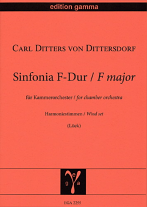 SINFONIA in F major Wind Set