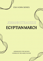 EGYPTIAN MARCH (score & parts)