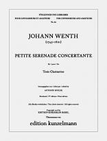PETITE SERENADE CONCERTANTE (set of parts)