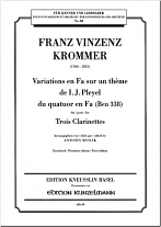 VARIATIONS ON A THEME OF PLEYEL (set of parts)