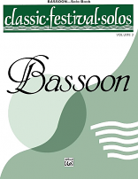 CLASSIC FESTIVAL SOLOS Volume 2 Bassoon part