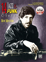 14 JAZZ & FUNK ETUDES + Online Audio (Eb edition)
