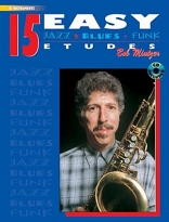15 EASY JAZZ, BLUES AND FUNK ETUDES + Online Audio