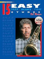 15 EASY JAZZ, BLUES & FUNK ETUDES + CD