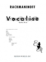 VOCALISE Op.34 No.14