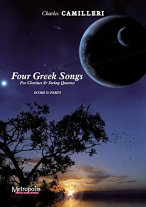 FOUR GREEK SONGS score & parts
