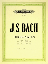 TRIO SONATAS Volume 1 Urtext