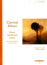 CLARINET ALBUM 11 well-known pieces