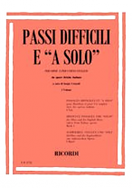 DIFFICULT PASSAGES from Italian Opera Volume 1