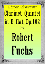 QUINTET in Eb major Op.102 (parts only)