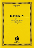 TRIO Op.11 miniature score