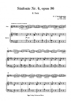 SYMPHONY No.4 Op.36 - Second Movement