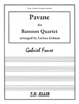 PAVANE (score & parts)