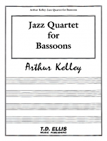 JAZZ QUARTET FOR BASSOONS  (score & parts)