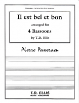 IL EST BEL ET BON (score & parts)