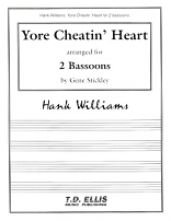 YORE CHEATIN' HEART (2 playing scores)