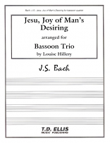 JESU, JOY OF MAN'S DESIRING (score & parts)