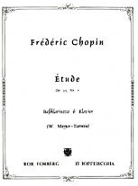 ETUDE Op.25/7