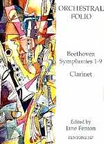 SYMPHONIES 1-9 Complete 1st Clarinet Parts