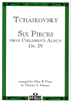 SIX PIECES from Children's Album Op.39