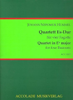 QUARTET in E flat (score & parts)