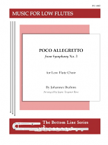 POCO ALLEGRETTO from Symphony No.3 (score & parts)