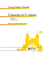 CONCERTO in G minor (score & parts)