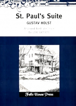 ST PAUL'S SUITE (score & parts)