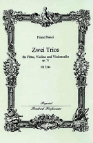 TWO TRIOS Op.71 set of parts