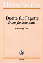 DUETS FOR BASSOONS (playing score)