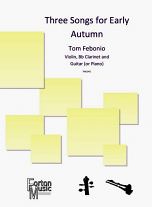 THREE SONGS FOR EARLY AUTUMN