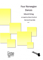 FOUR NORWEGIAN DANCES (score & parts)