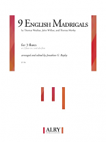 NINE ENGLISH MADRIGALS (score & parts)
