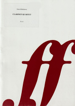 CLARINET QUARTET score